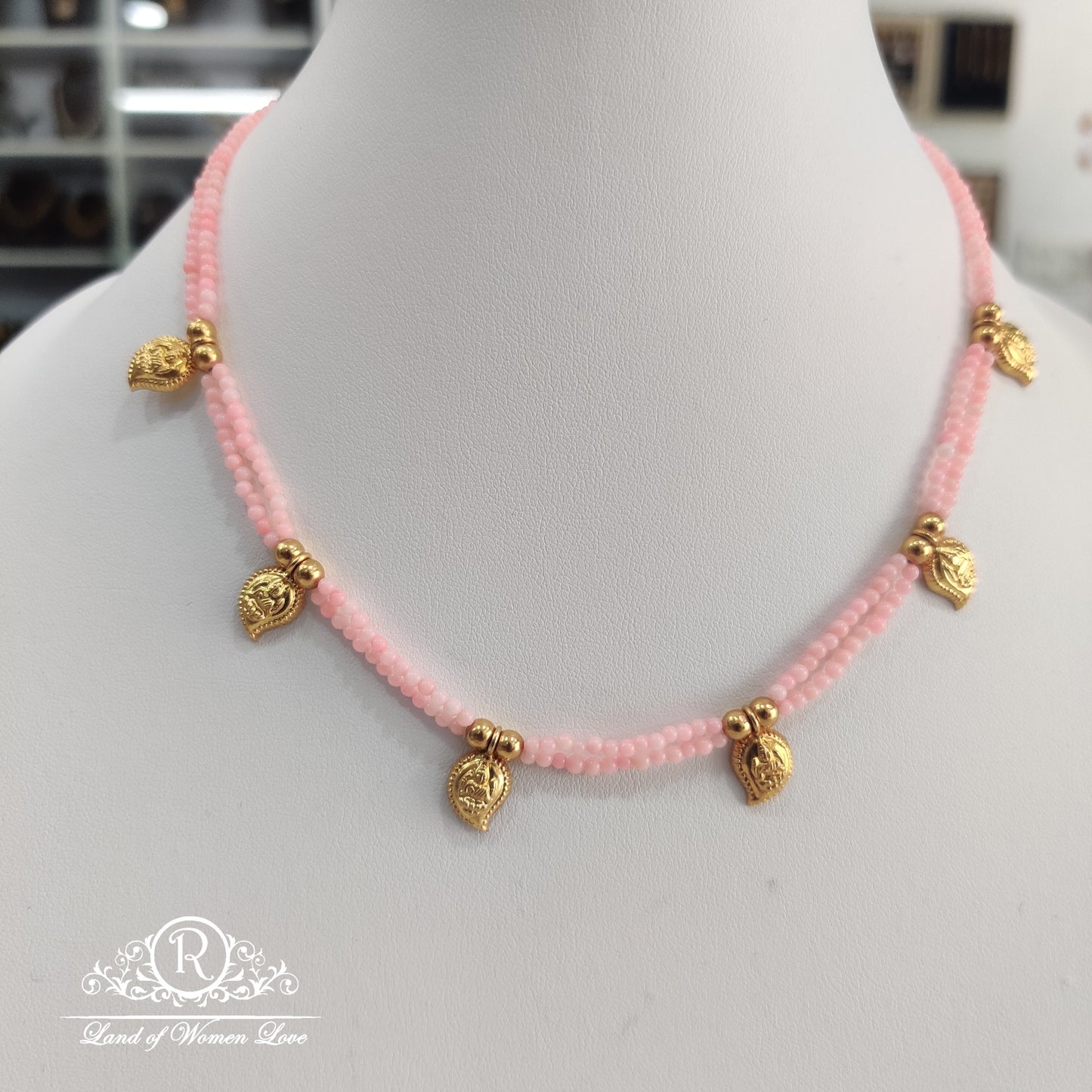 92.5 silver mongo locket with beads malarch312 92.5 silver ramala jewelry / ramala collections