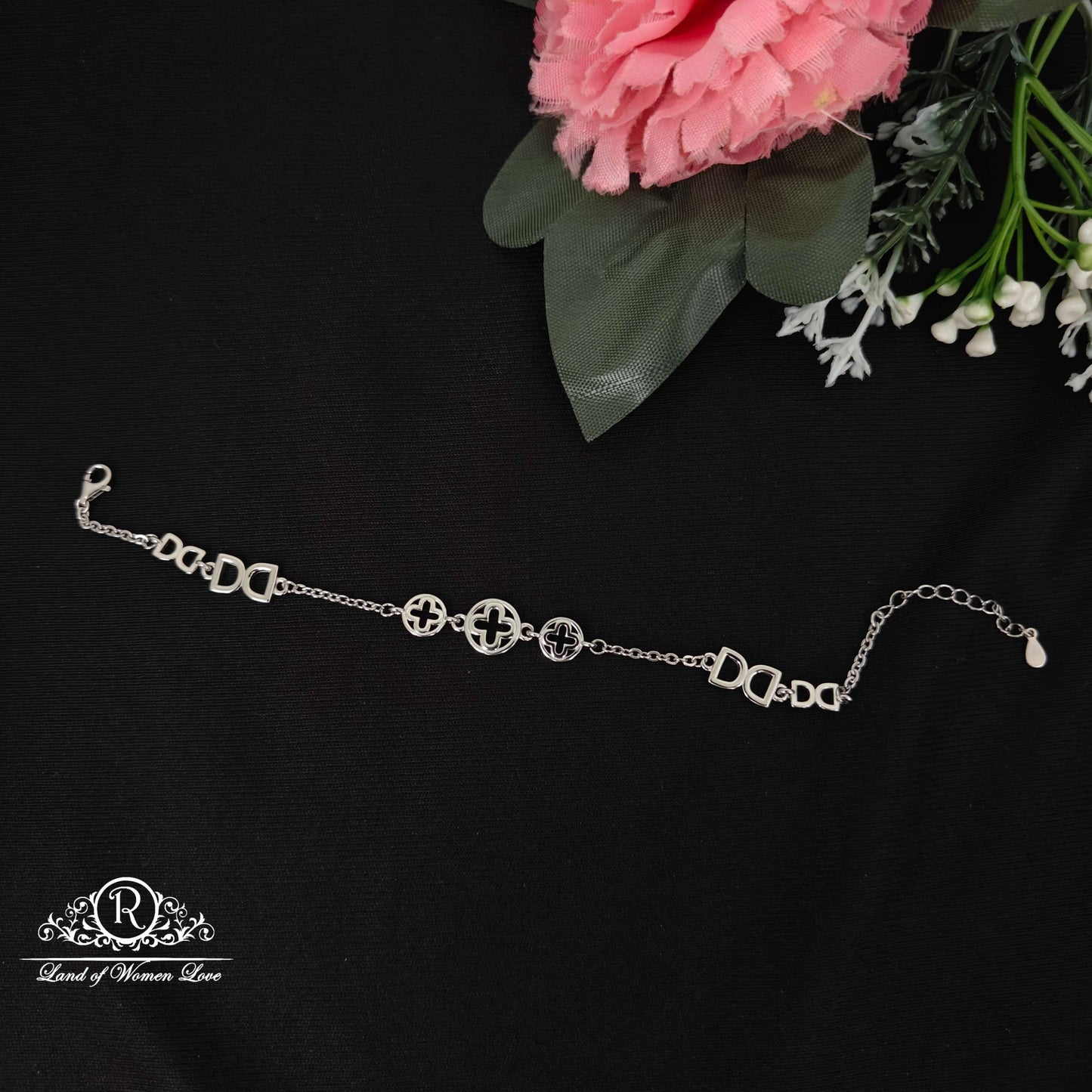 bracelet silver bracelet-rcg264 92.5 silver ramala jewelry / ramala collections
