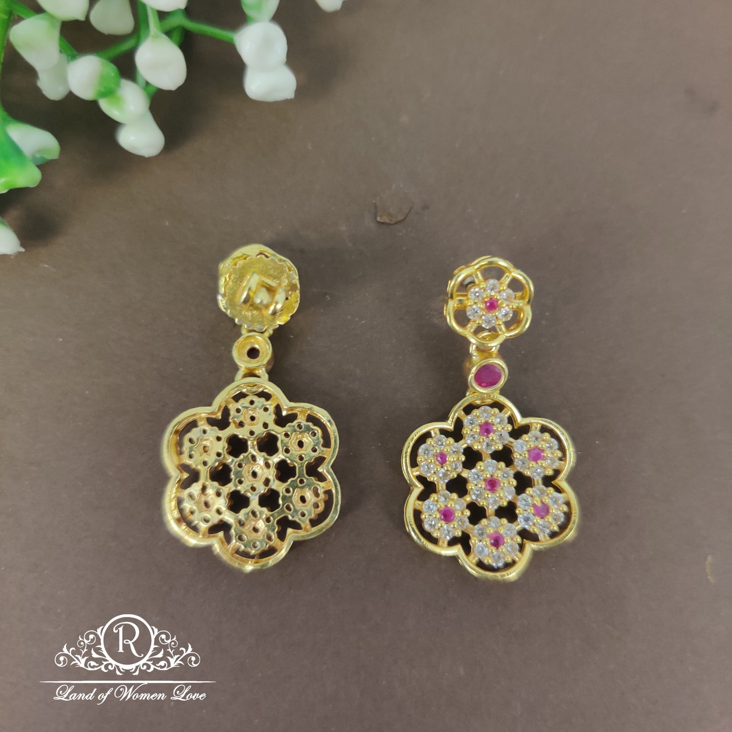 Beautiful Silver Earrings-RCM791