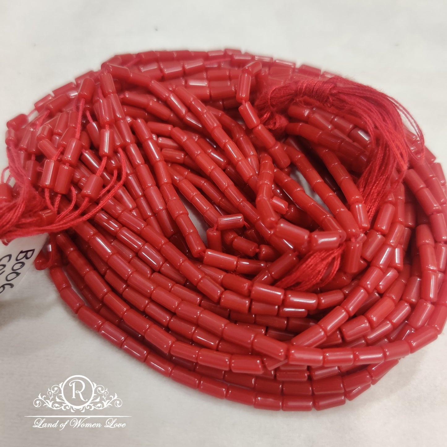 Coral Beads Mala-B006