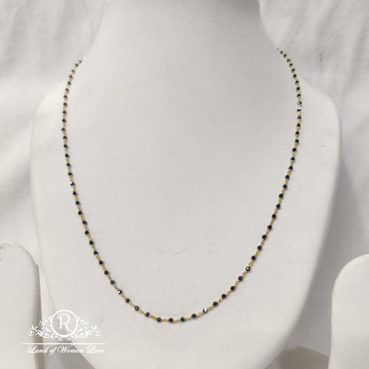 silver black beads rch341 92.5 silver ramala jewelry / ramala collections