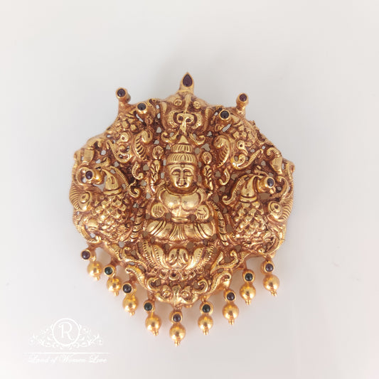 pendant lakshmi devi design silver pendant 3.5"-rcjr582 92.5 silver ramala jewelry / ramala collections