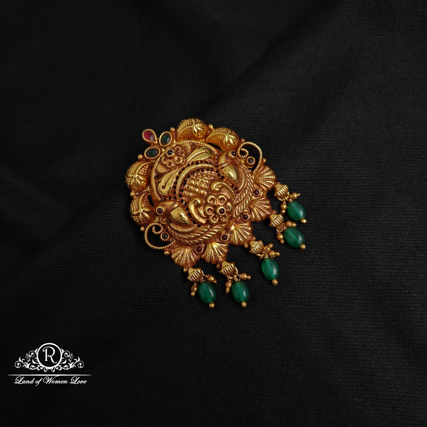 pendant 92.5 silver flower design pendant-rcp123 92.5 silver ramala jewelry / ramala collections