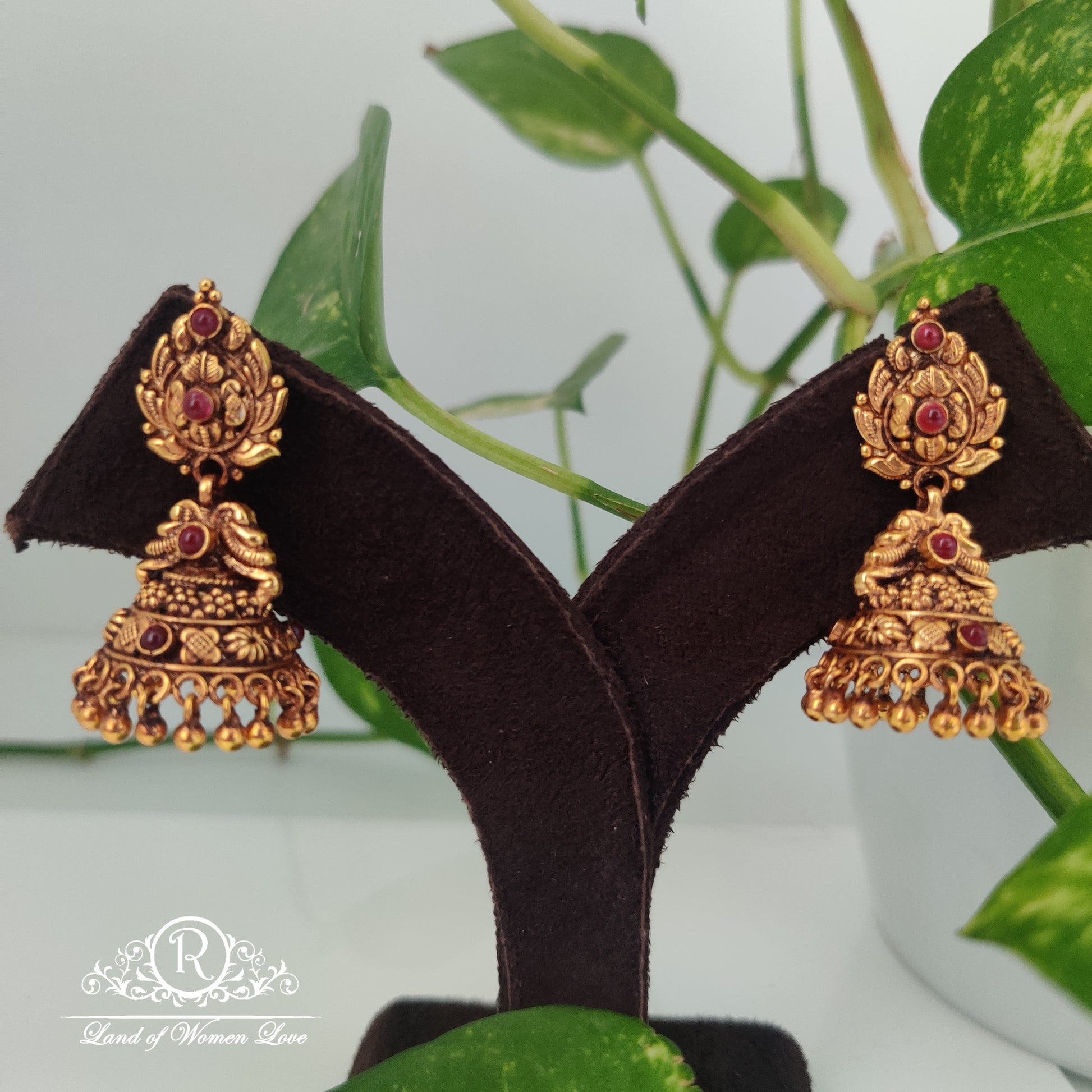 nakshi design silver jhumkas-rcm230 92.5 silver ramala jewelry / ramala collections