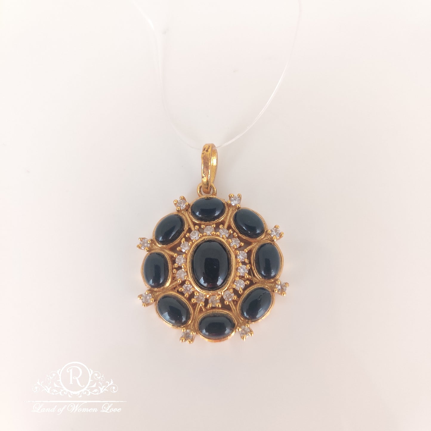 beautiful silver locket 1.5"-rca016 92.5 silver ramala jewelry / ramala collections