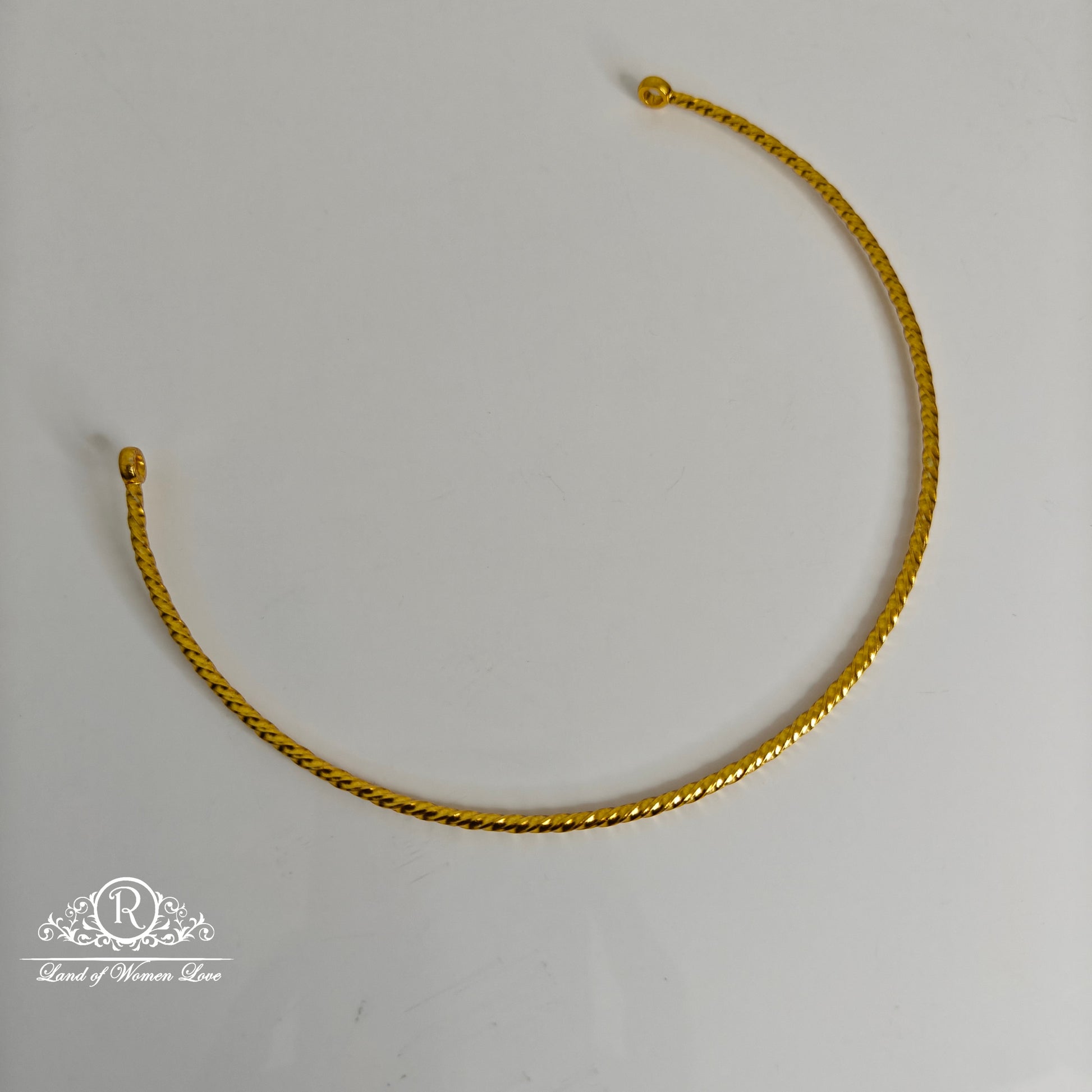 necklace 92.5 silver simple kante-rccp320 92.5 silver ramala jewelry / ramala collections