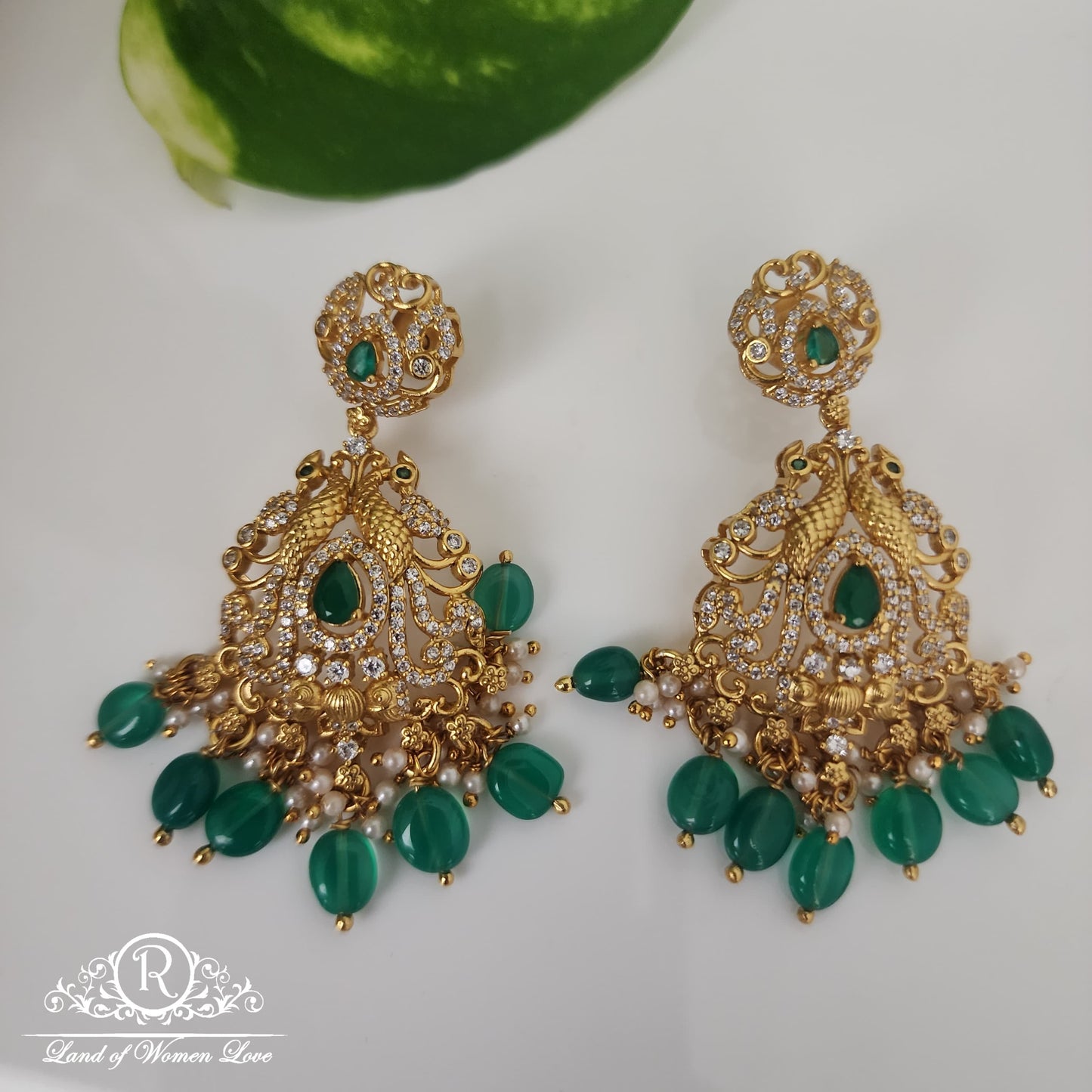 earrings cute beaded earrings-rcm228 92.5 silver ramala jewelry / ramala collections