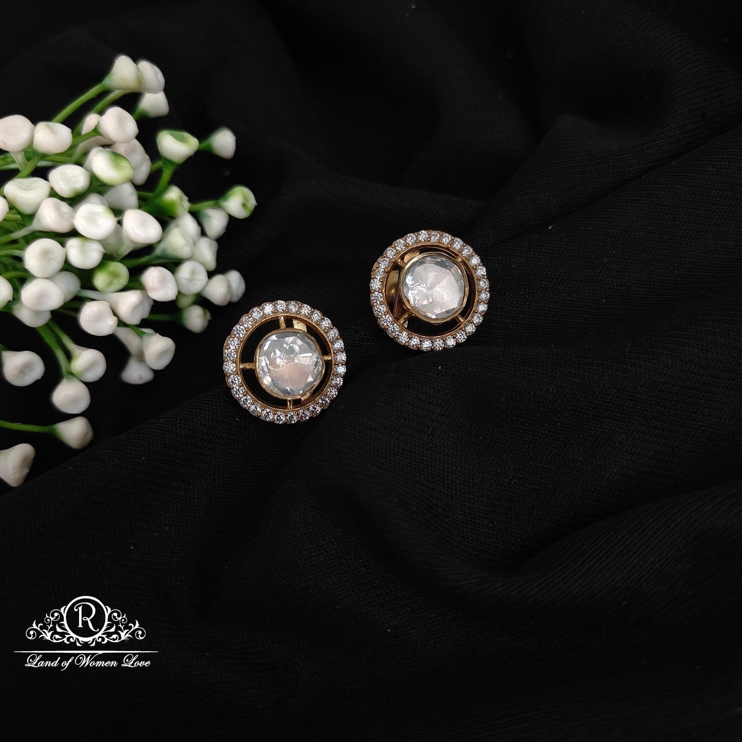 earrings 92.5 silver simple and cute earrings 92.5 silver ramala jewelry / ramala collections