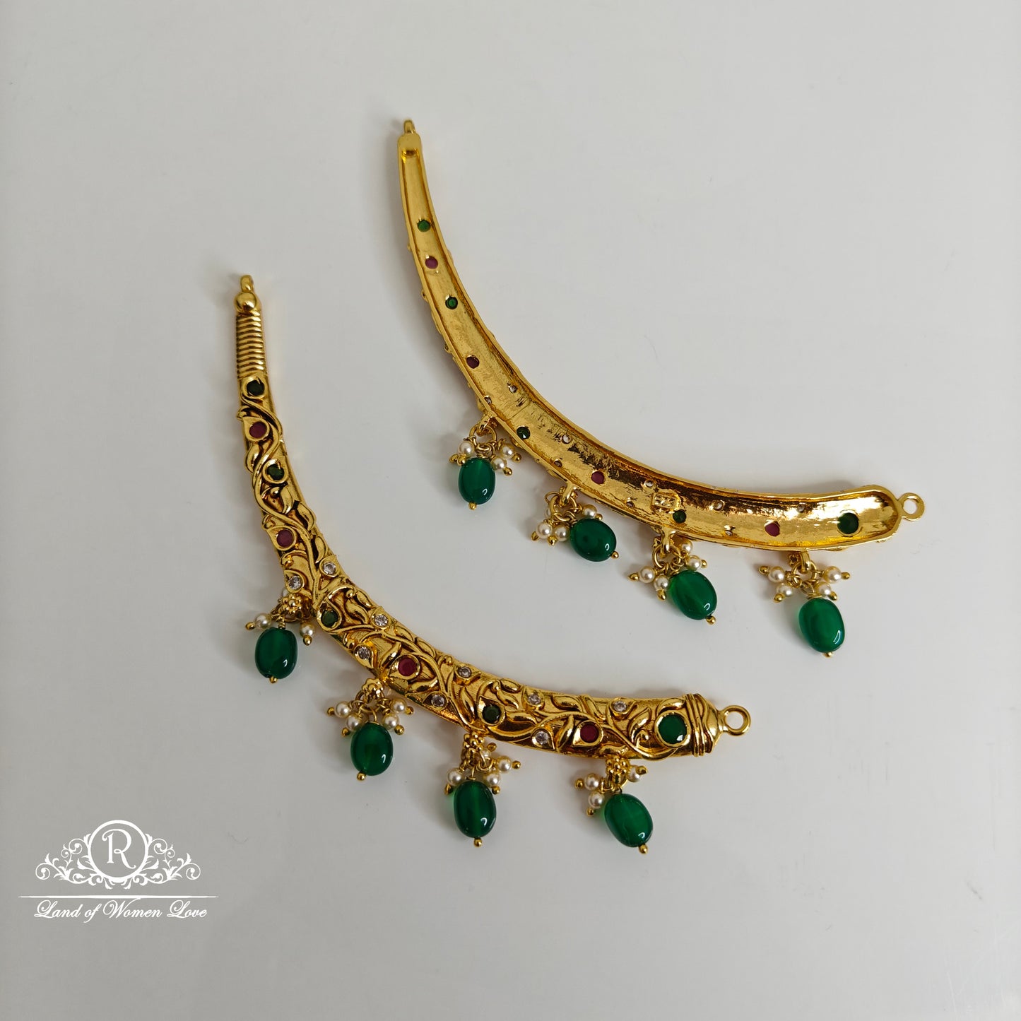 92.5 Silver Leaf design Kante-RCT334