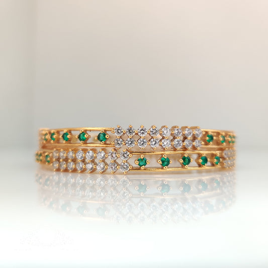 Beautiful Silver Bangles-RCM788