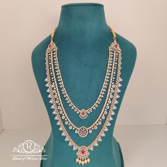 haram diamond finishing silver haram-rc85-90cp02 92.5 silver ramala jewelry / ramala collections