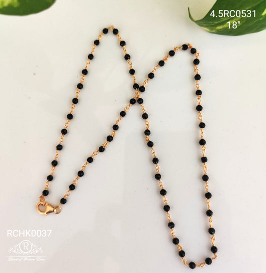 black beads-rchk0037 92.5 silver ramala jewelry / ramala collections