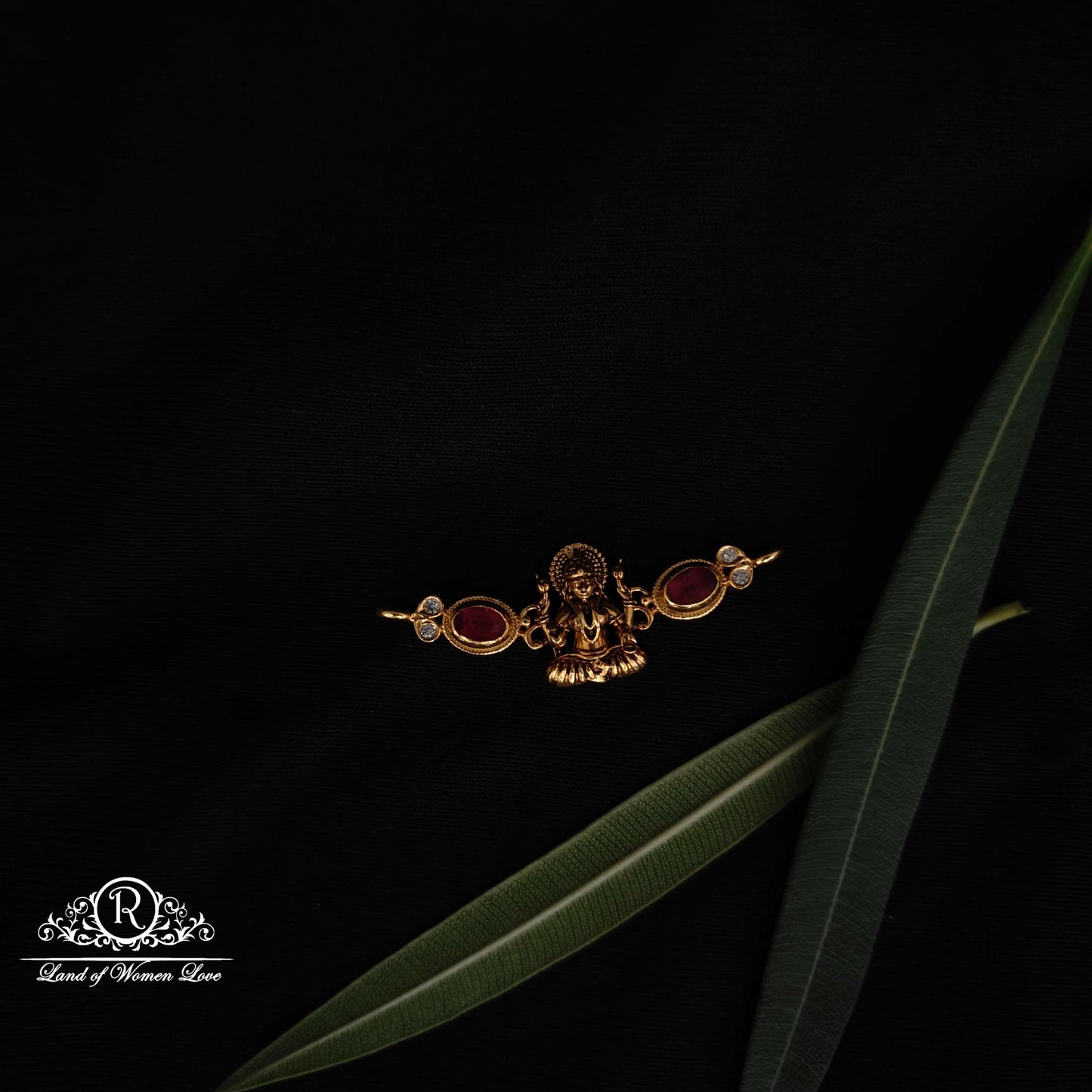 lakshmi devi design silver mala locket-rcm1013 92.5 silver ramala jewelry / ramala collections