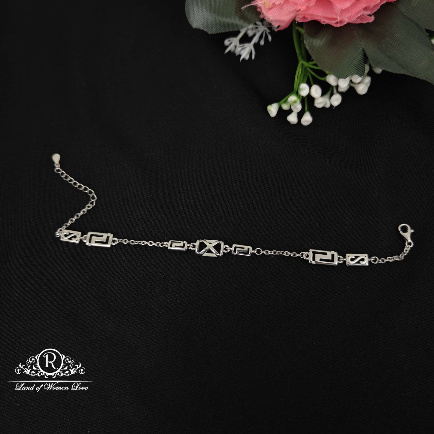 bracelet silver bracelet-rcg265 92.5 silver ramala jewelry / ramala collections