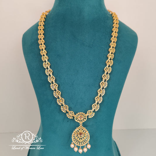 Diamond finishing beautiful design Silver Haram-RC85-90CP03