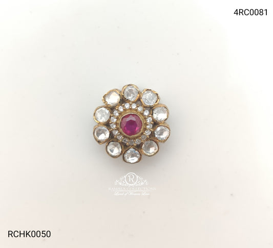 silver victorian ãƒâ¢ã…“ã‚⨠side lockets-rchk0050 moissanite 92.5 silver ramala jewelry / ramala collections