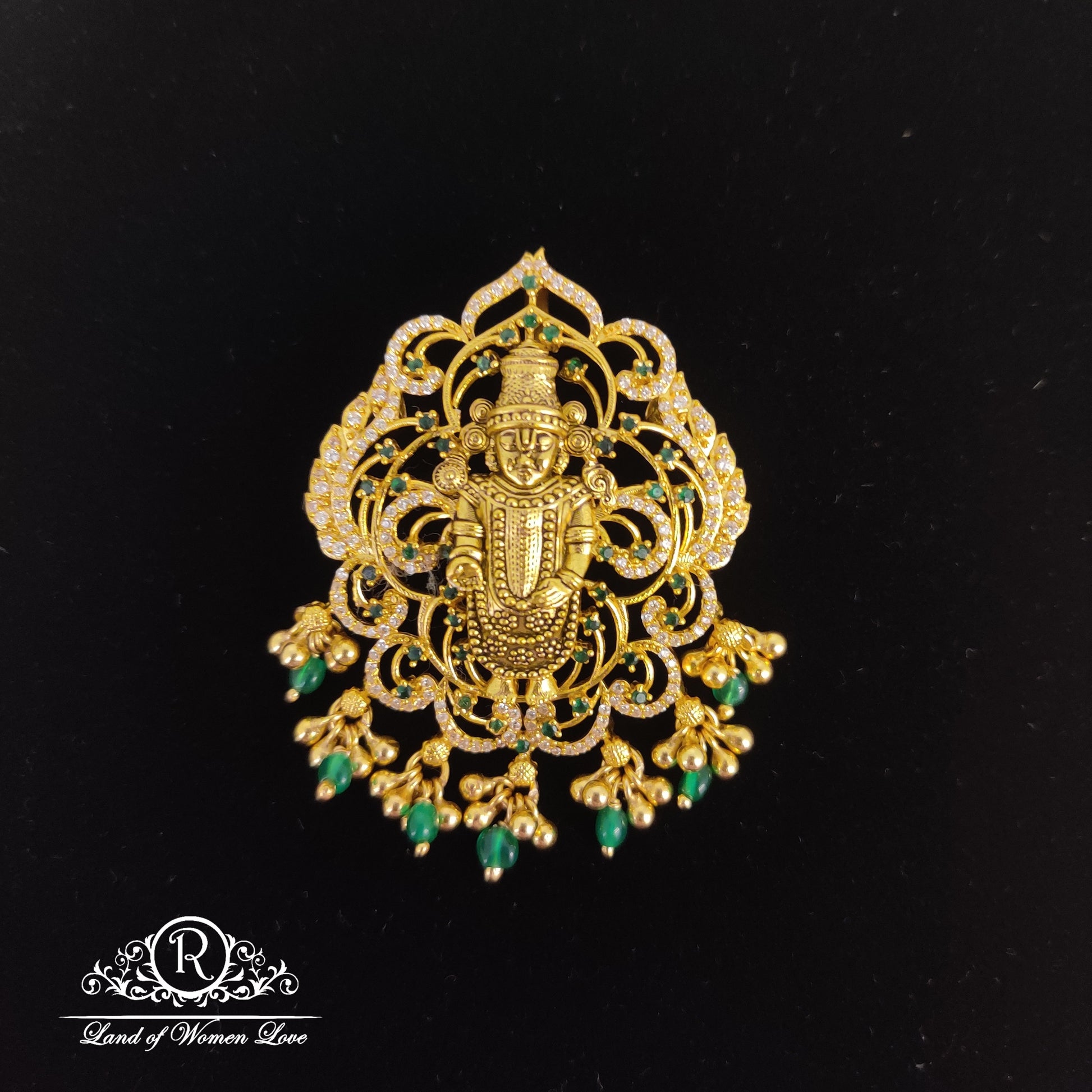 pendant lord venkateswara swamy pendant-rc85-70cp026 92.5 silver ramala jewelry / ramala collections