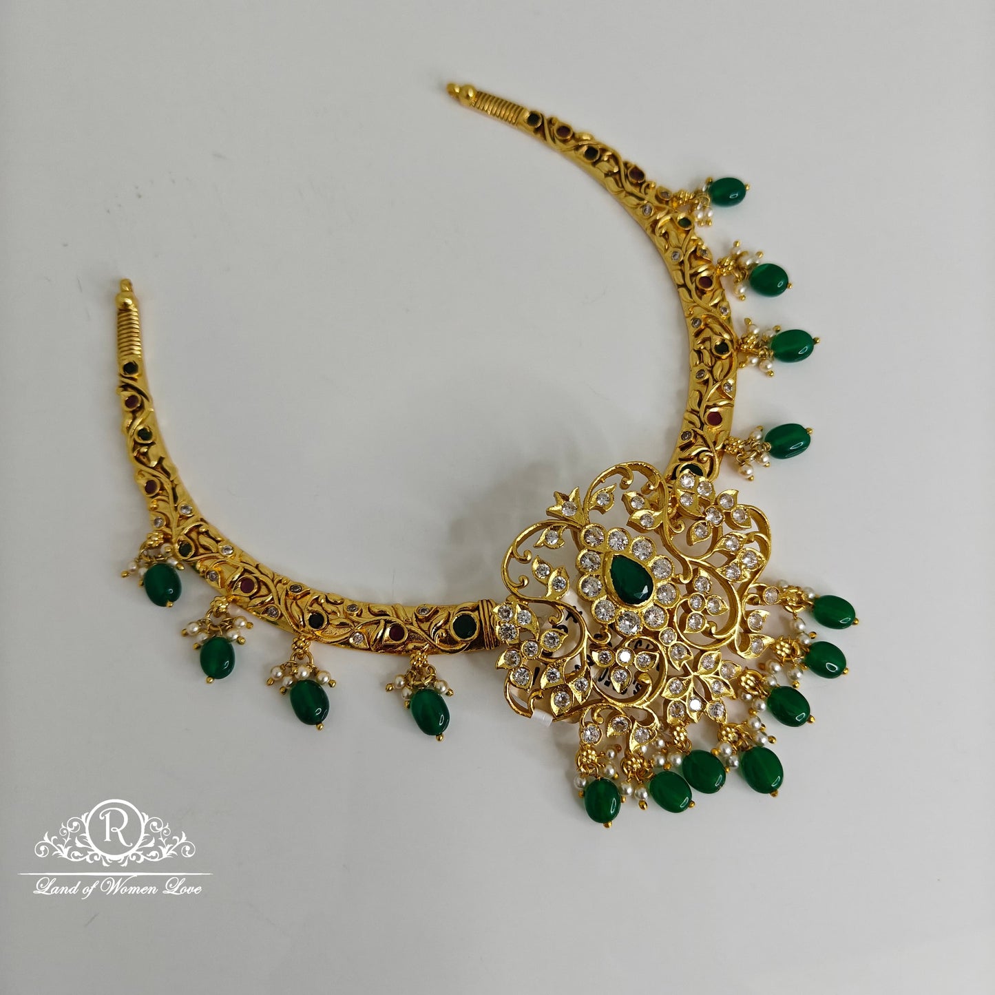 92.5 Silver Leaf design Kante-RCT334