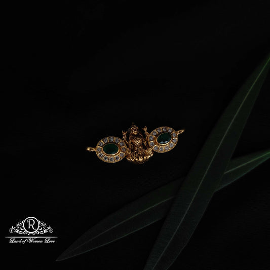 lakshmi devi design silver mala locket-rcm1009 92.5 silver ramala jewelry / ramala collections