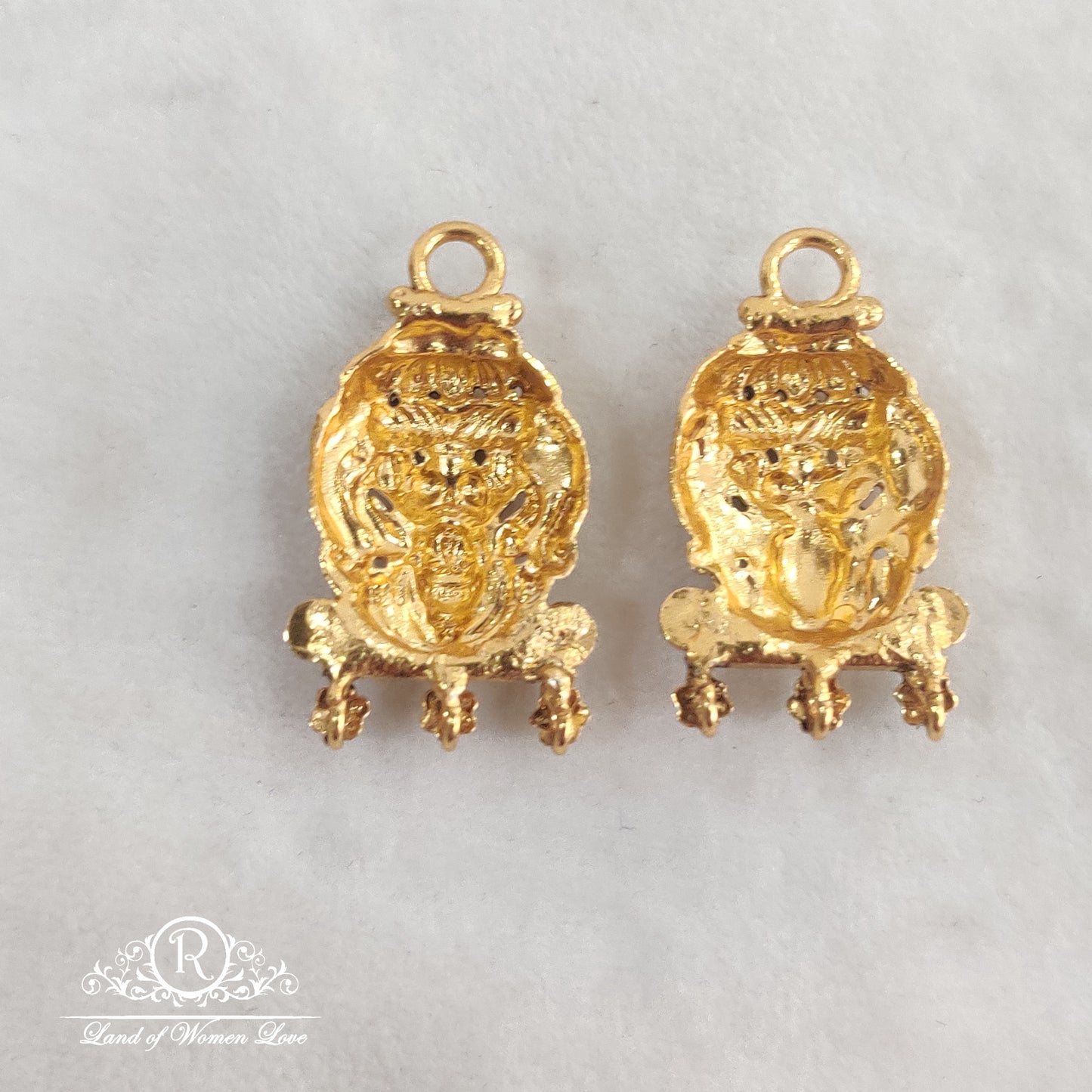 92.5 silver Jewelry Beads making Lakshmi Devi pendant RCV090