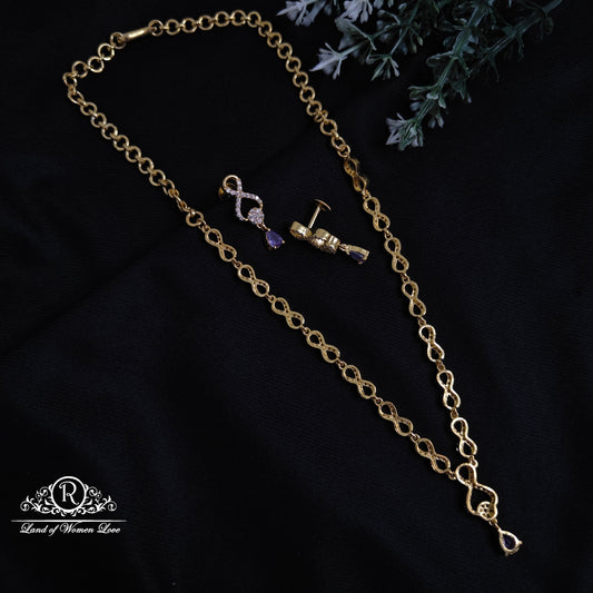 92.5 Silver light weight necklace kids special designs-RCDS0103