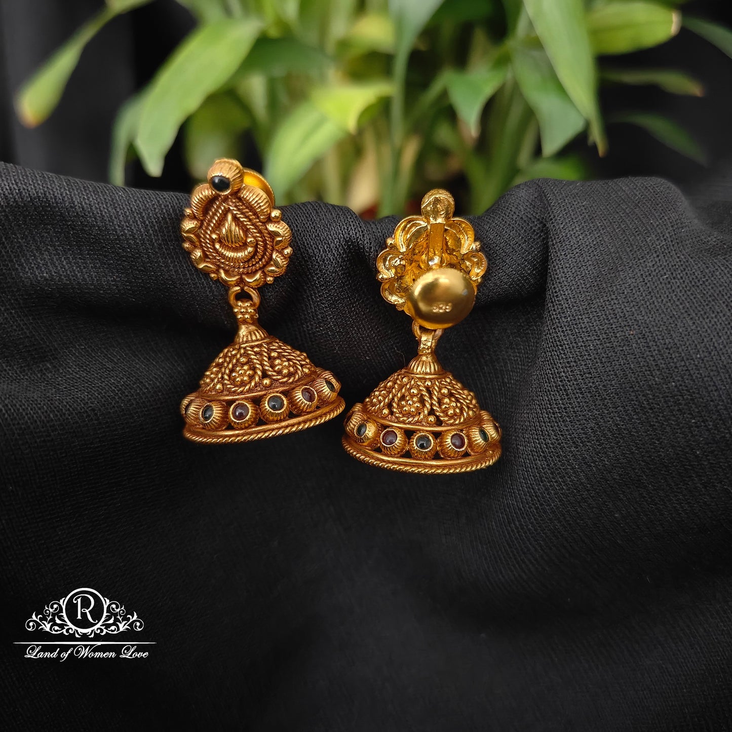 92.5 silver simple and Cute earrings - RCJR934