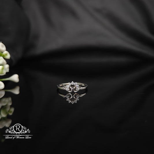 ring silver rodhium polish finger ring -rcra53 92.5 silver ramala jewelry / ramala collections