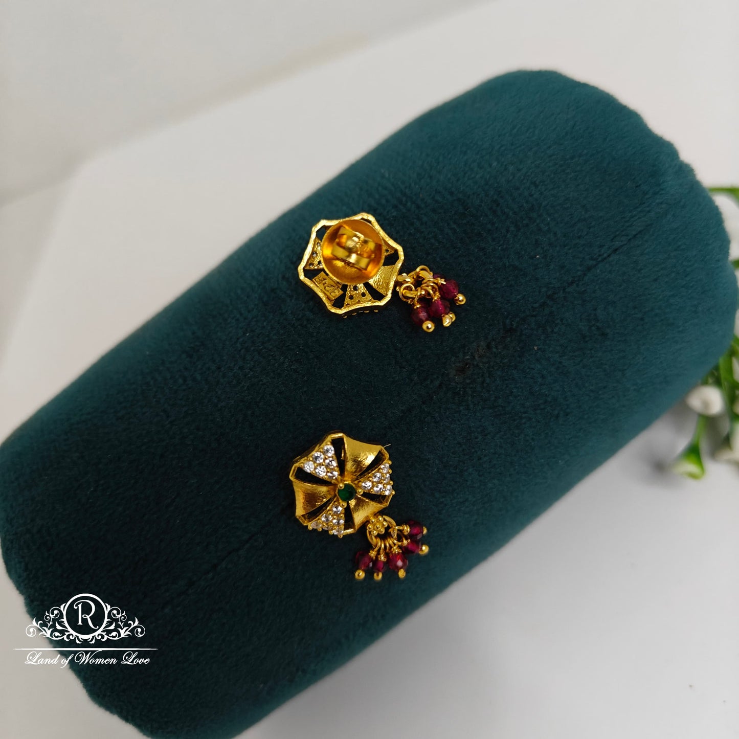 Silver earrings -RCJR739