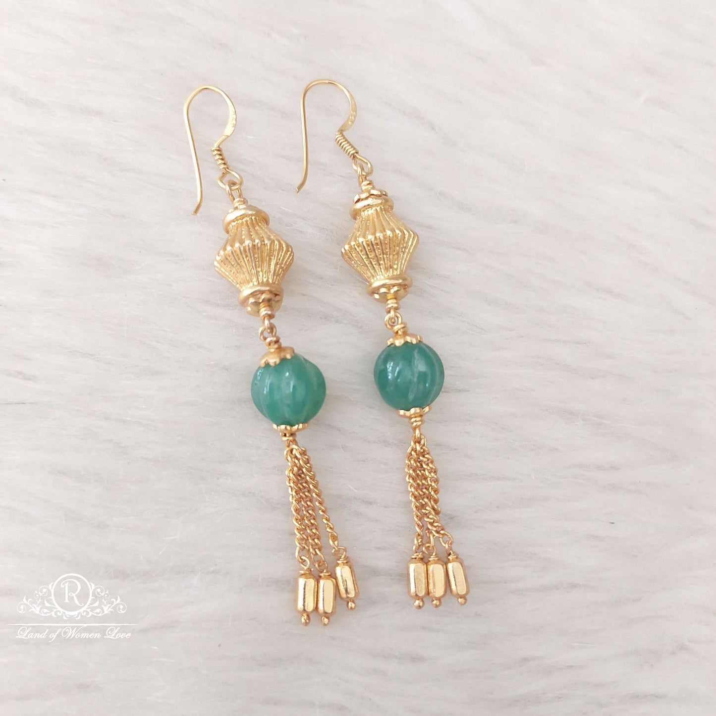 earrings silver hanging earrings-s949 92.5 silver ramala jewelry / ramala collections