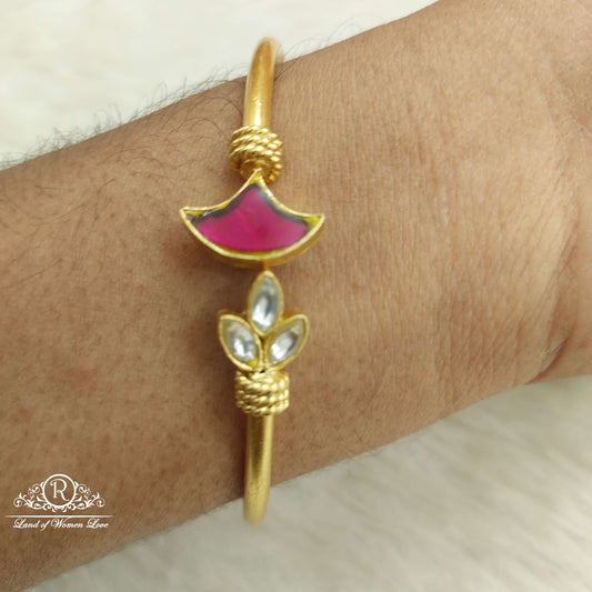 Silver Openble Kada Bracelet-JR21