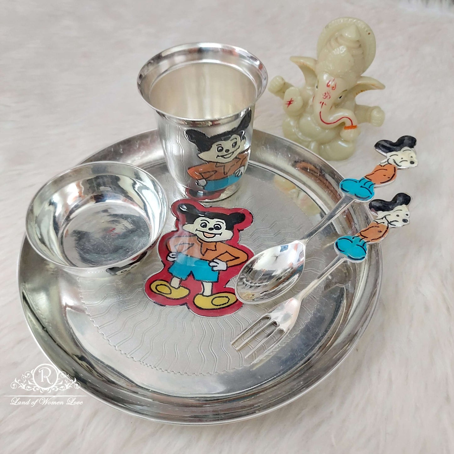 Silver Micky Set-S474