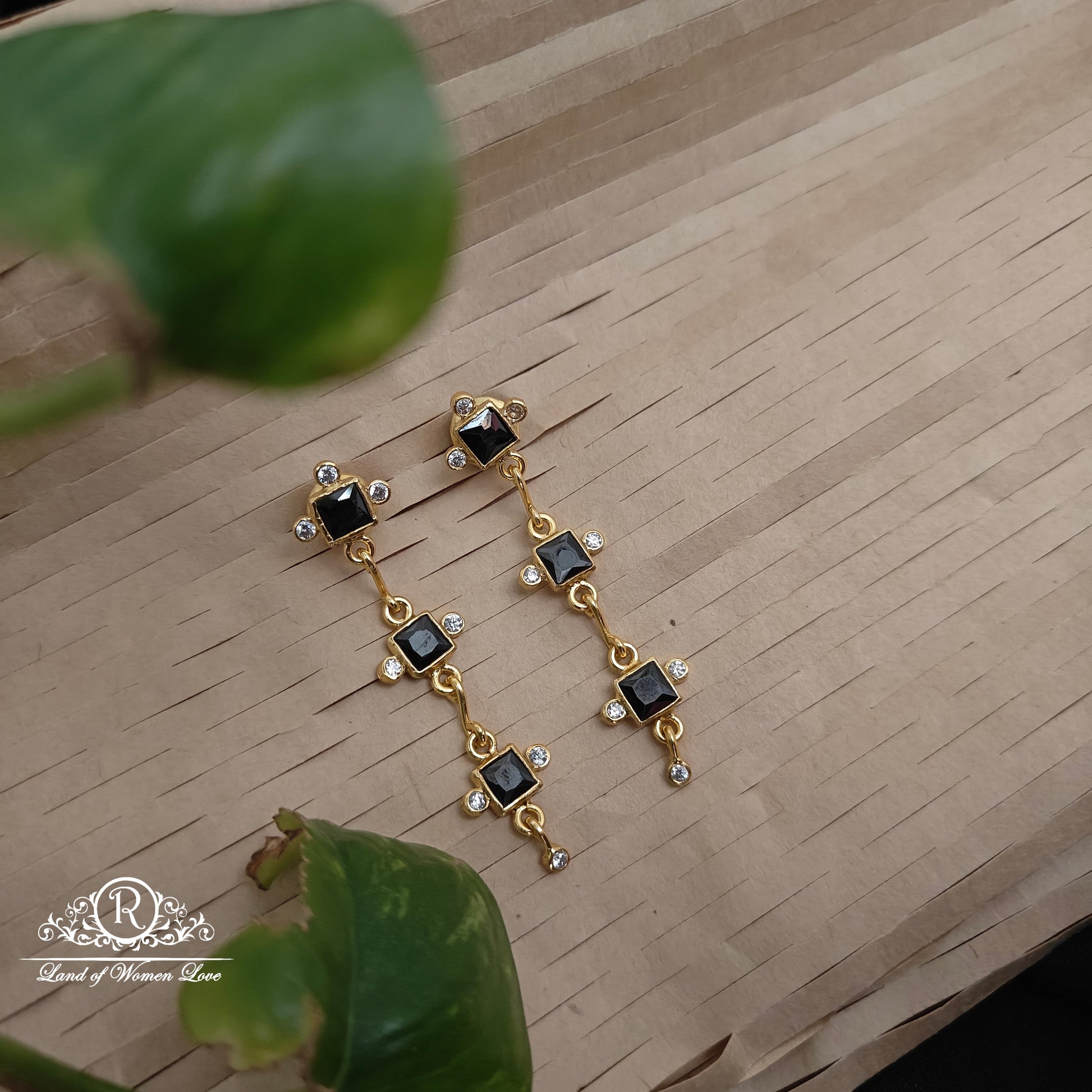 earrings 92.5 silver simple and cute earrings - rca017 92.5 silver ramala jewelry / ramala collections