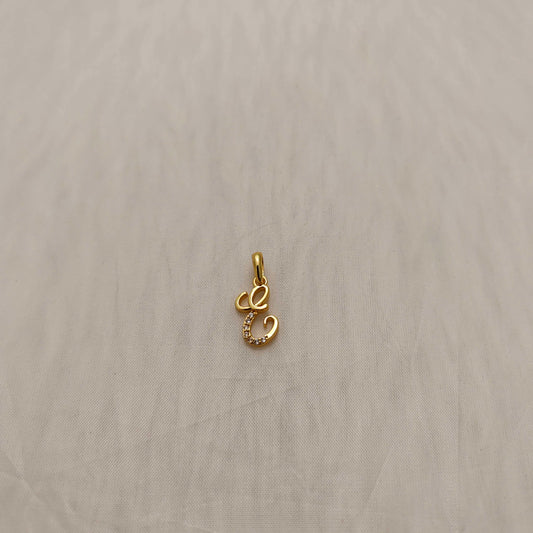 pendant silver letter pendant -rck181 92.5 silver ramala jewelry / ramala collections