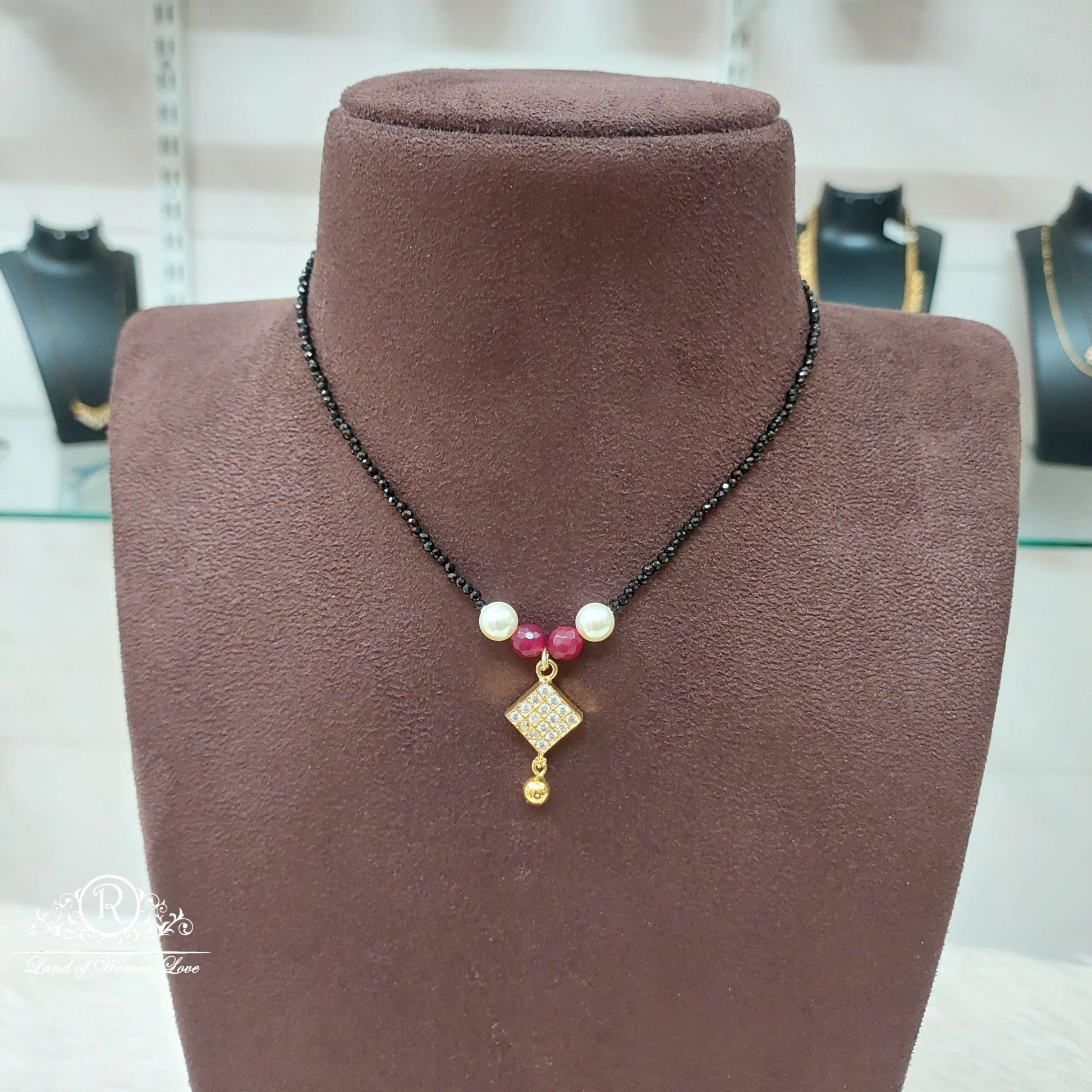 silver black beads-s838 92.5 silver ramala jewelry / ramala collections