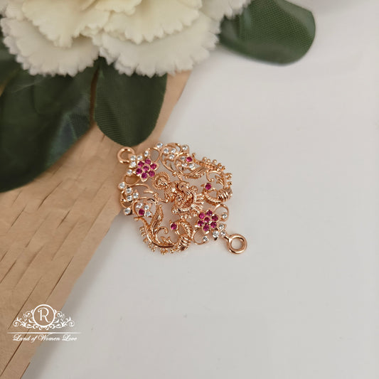 92.5 silver simple and cute side locket - rc061m1283 92.5 silver ramala jewelry / ramala collections