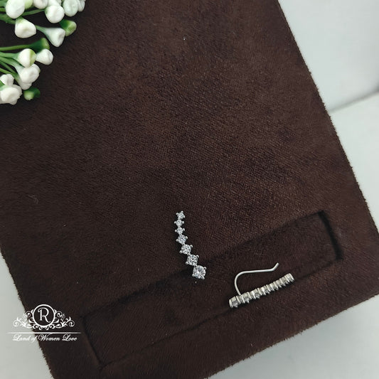 Silver ear cuffs-RCHS40-4