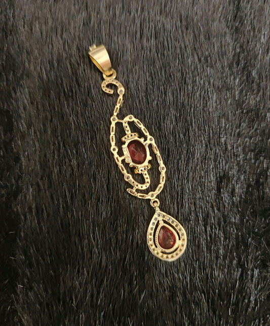 Silver CZ-Stones Locket-JR207