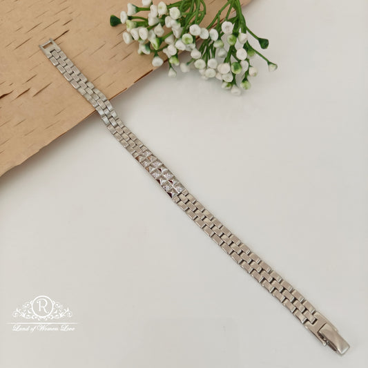 bracelet 92.5 silver simple and cute bracelet - rcvh16 92.5 silver ramala jewelry / ramala collections