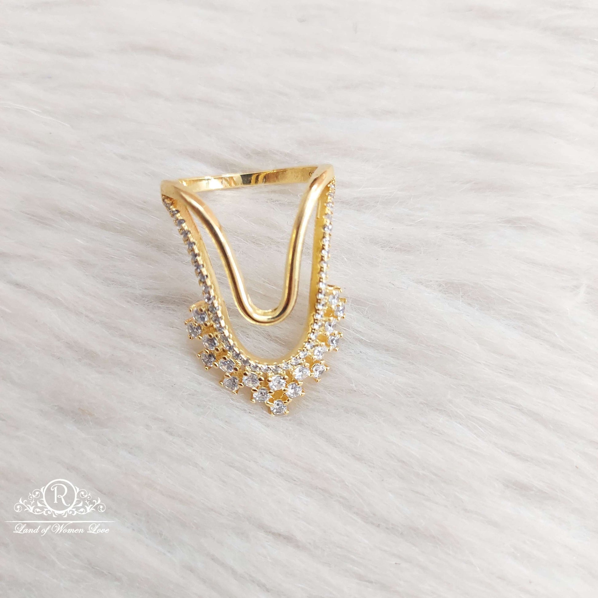 ring silver cz- stones finger ring-sa112 cz 92.5 silver ramala jewelry / ramala collections