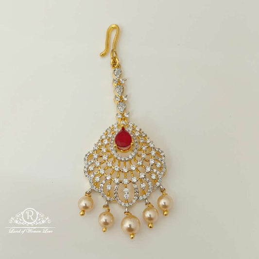 silver diamond replica design cz-stones tikkas-rccp30 cz 92.5 silver ramala jewelry / ramala collections