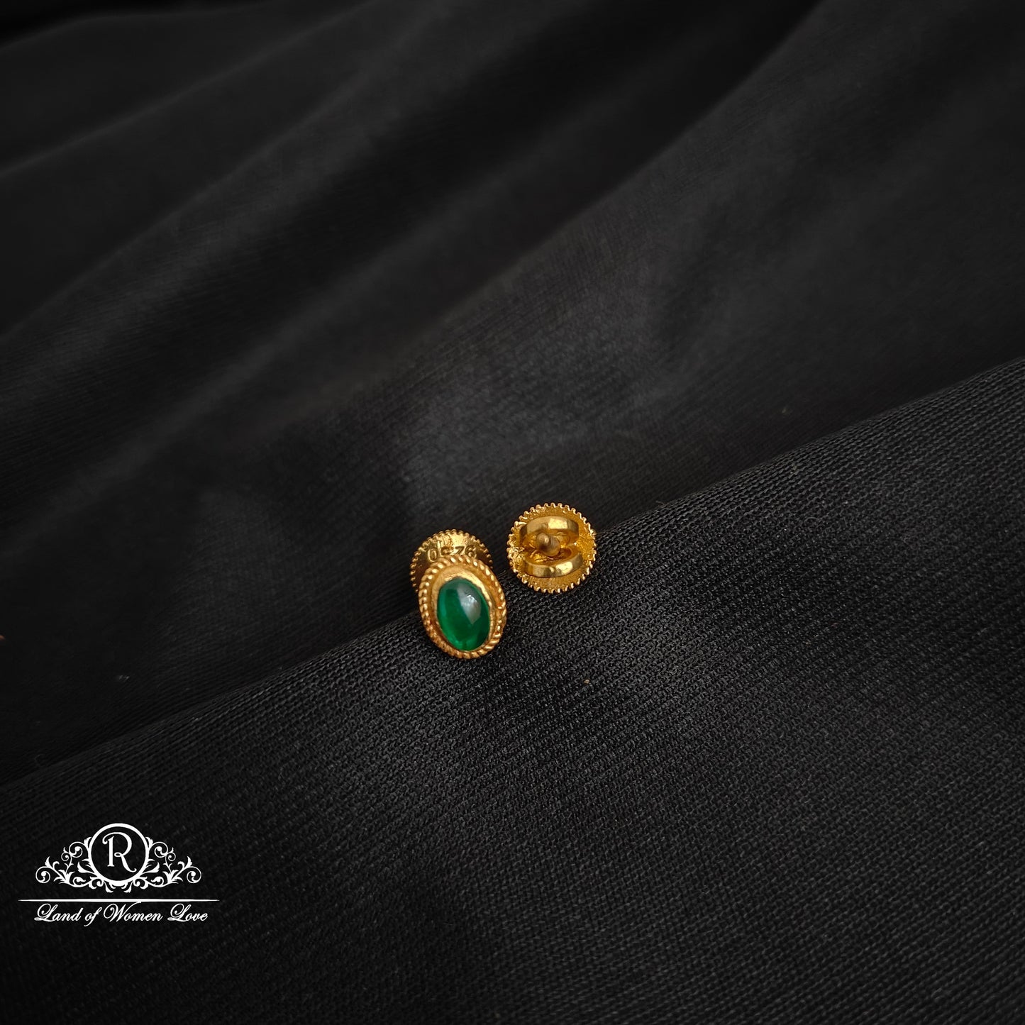 92.5 Silver Kundans Changeable earrings-RCCP407