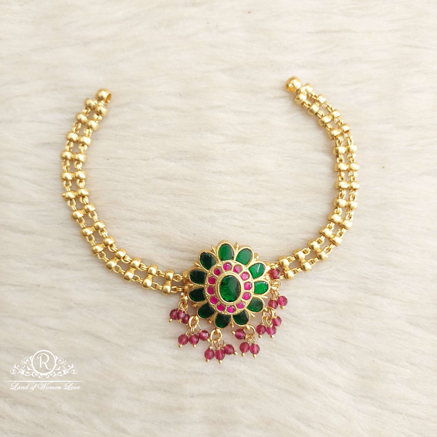 Silver Kundan Chocker-SA245