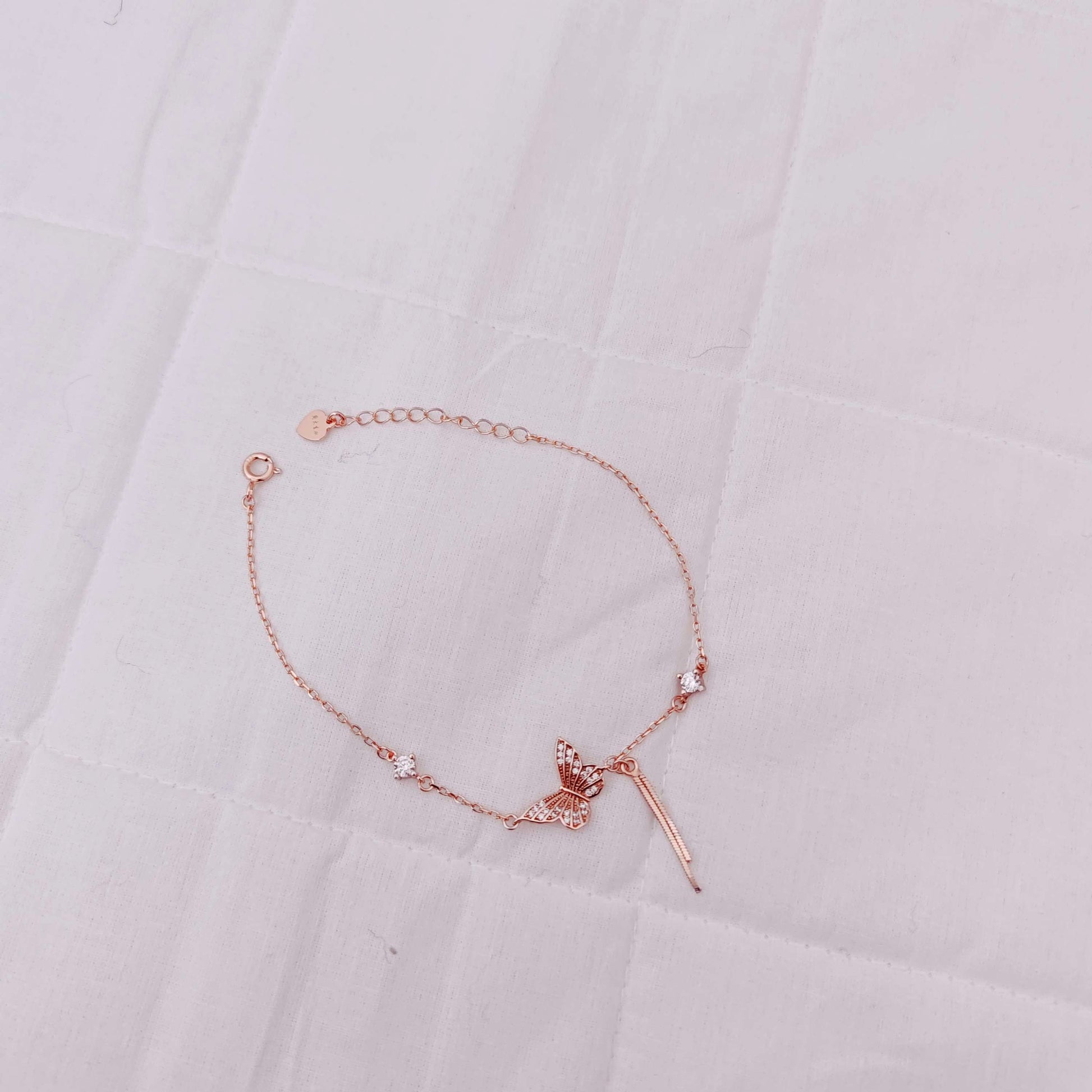 silver rose gold polish breslet -rcg043 92.5 silver ramala jewelry / ramala collections