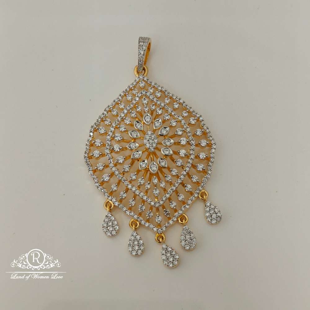 silver diamond replica design locket-rcz36 92.5 silver ramala jewelry / ramala collections