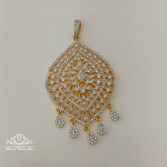 silver diamond replica design locket-rcz36 92.5 silver ramala jewelry / ramala collections