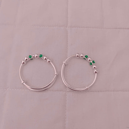 silver anklets children pattern designs -rcg066 92.5 silver ramala jewelry / ramala collections