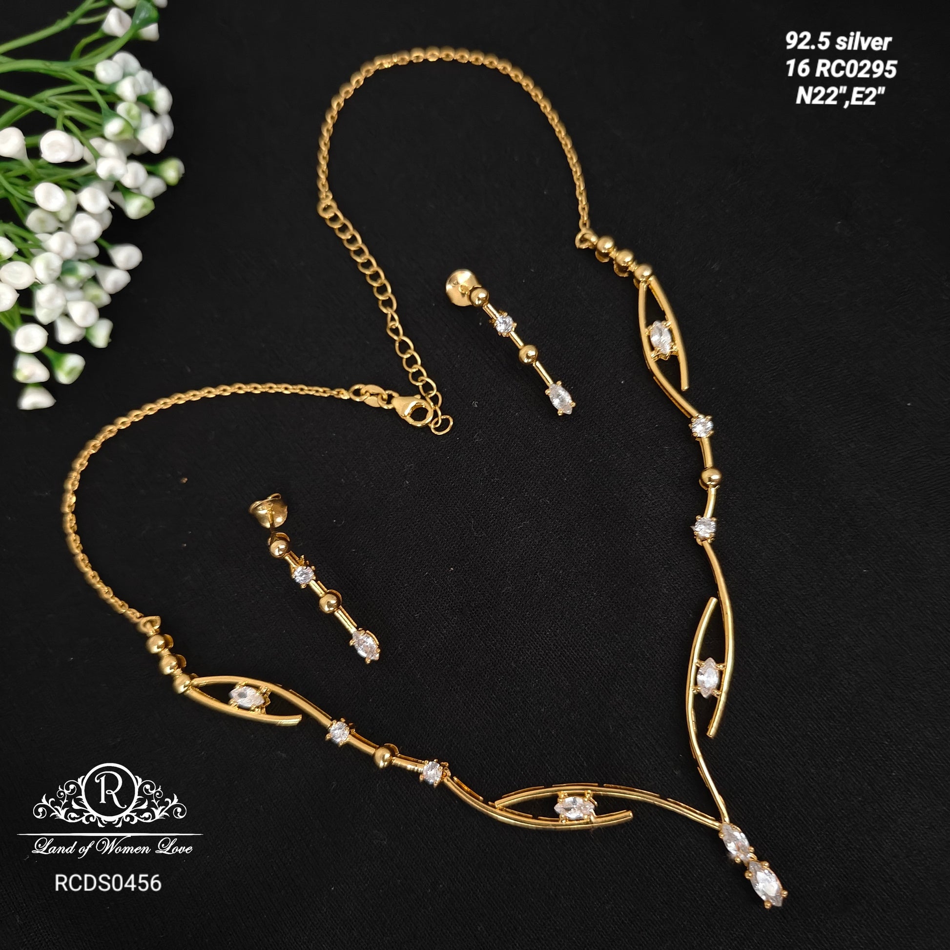 necklace silver cute and beautiful necklace 92.5 silver ramala jewelry / ramala collections