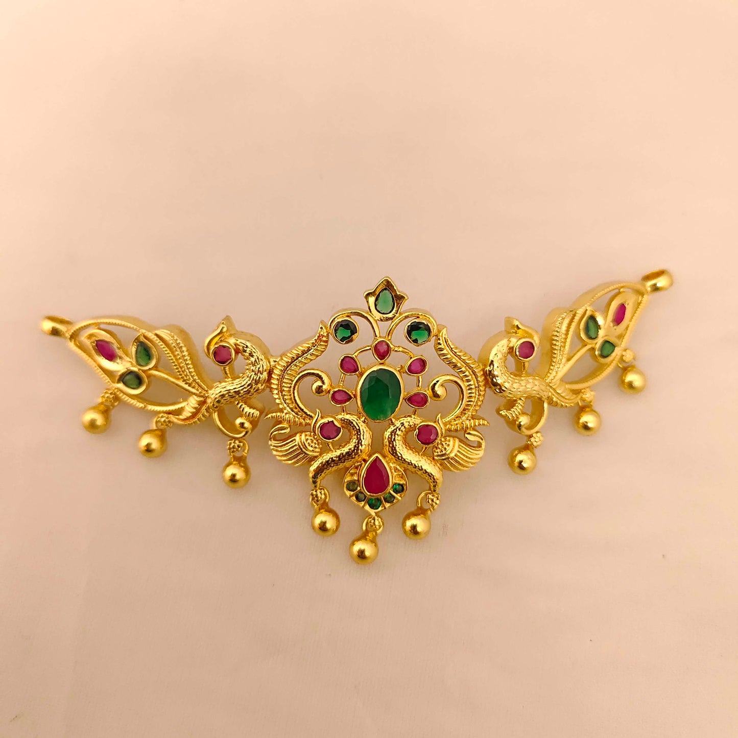 silver peacock design chocker-jr127 92.5 silver ramala jewelry / ramala collections