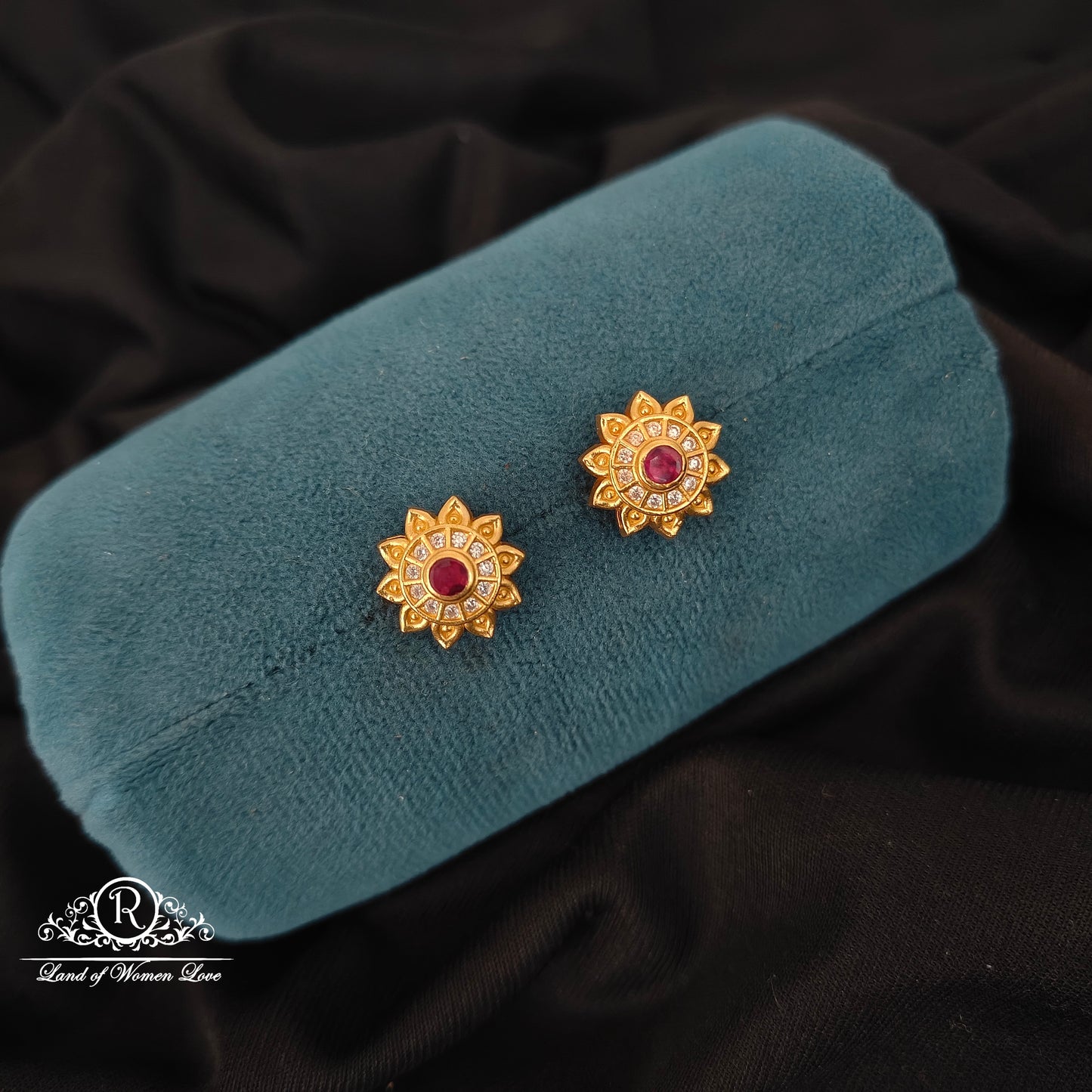 earrings 92.5 silver simple and cute simple and cute earrings -rccp452 92.5 silver ramala jewelry / ramala collections