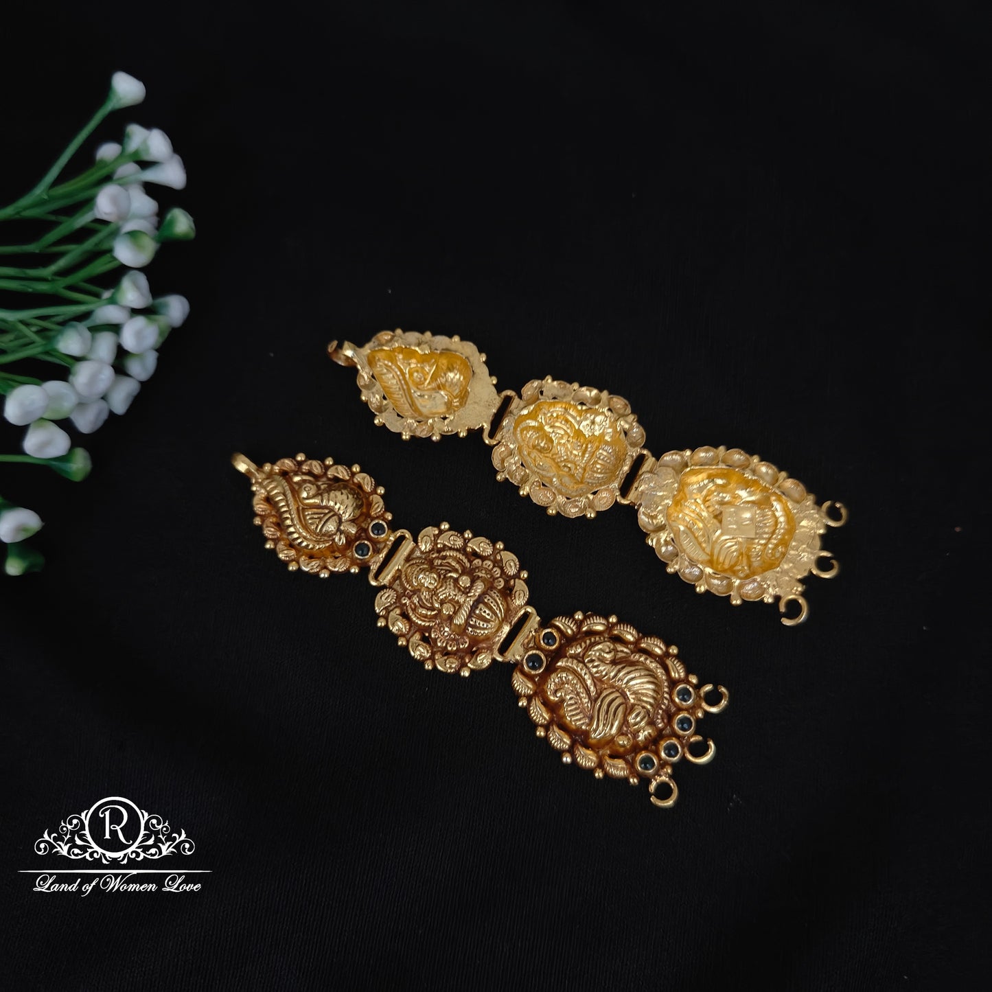 92.5 silver simple and Cute side locket - RCJR974